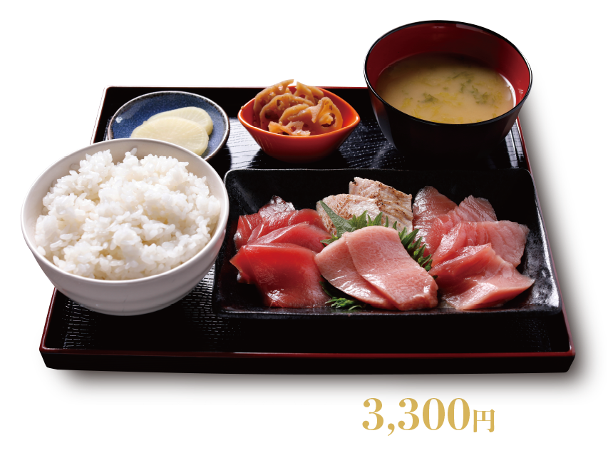 生本まぐろ定食