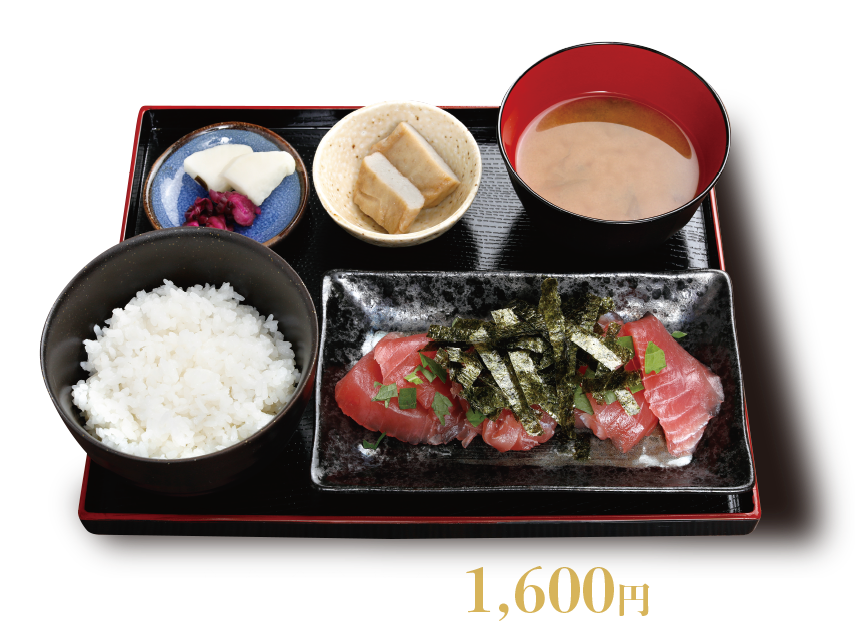 生まぐろ定食